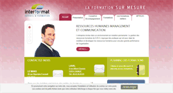 Desktop Screenshot of interformat.fr