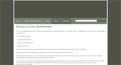 Desktop Screenshot of interformat.pl